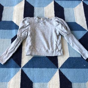 Ulla Johnson slim fit gray sweatshirt size small